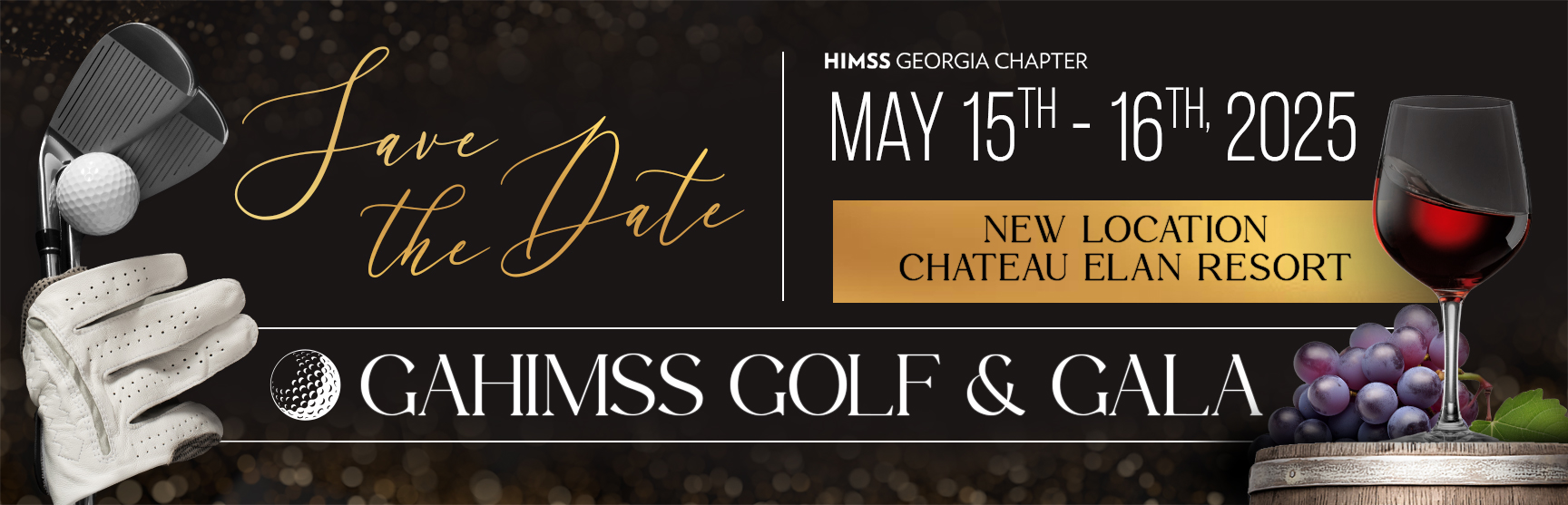 Golf and Gala banner